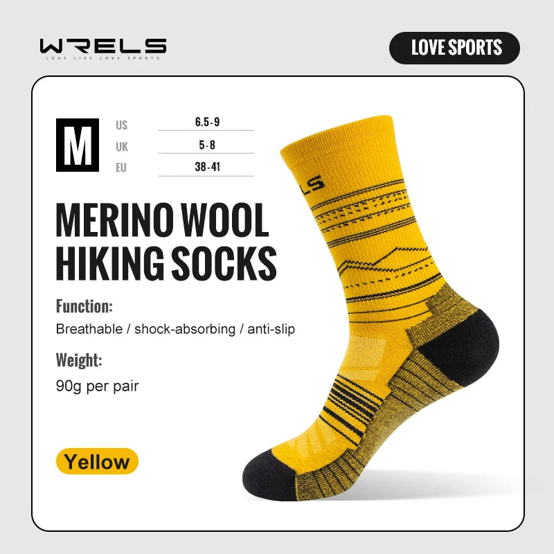 Chaussettes en laine de mérinos