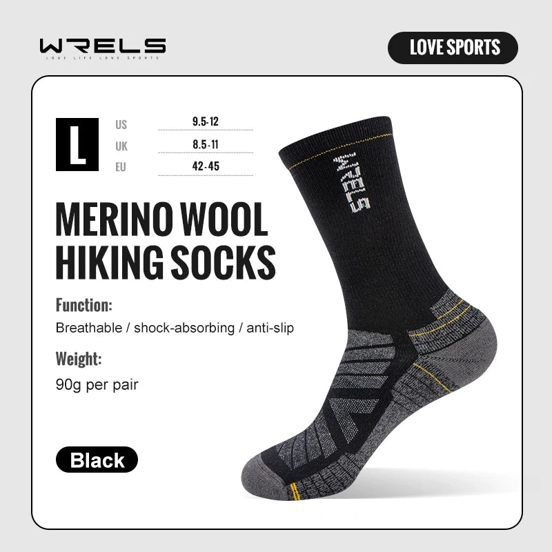 Chaussettes en laine de mérinos