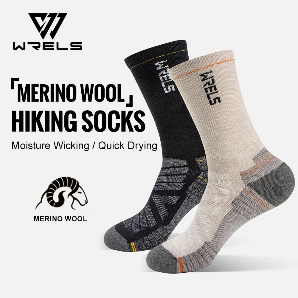 Chaussettes en laine mérinos – course et randonnée