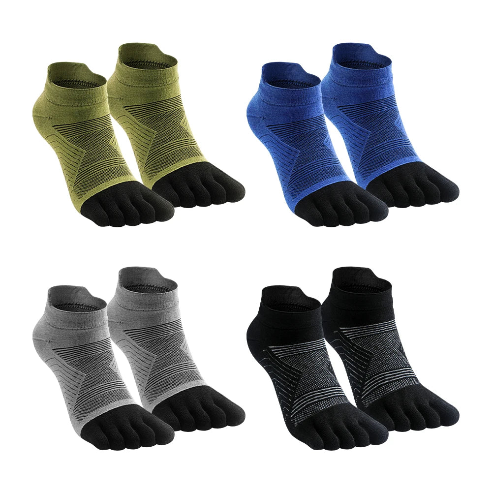 Chaussettes à orteils en laine mérinos – photo 3