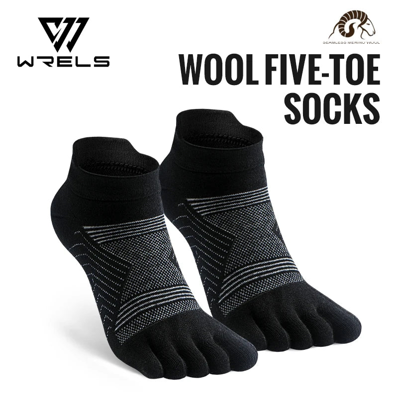 Chaussettes orteils (compression) en laine de mérinos