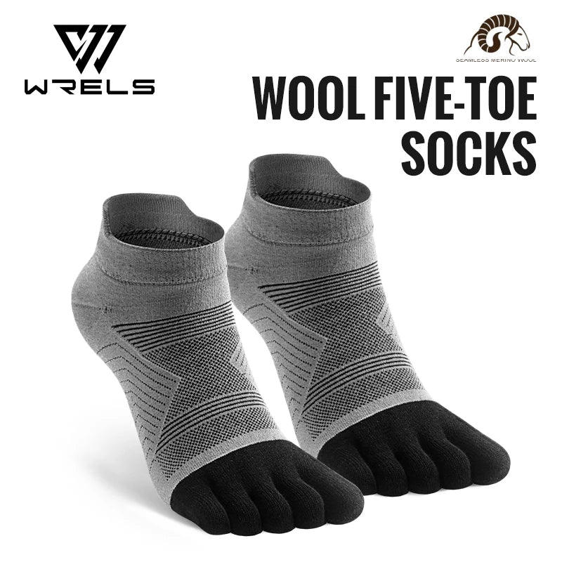 Chaussettes orteils (compression) en laine de mérinos