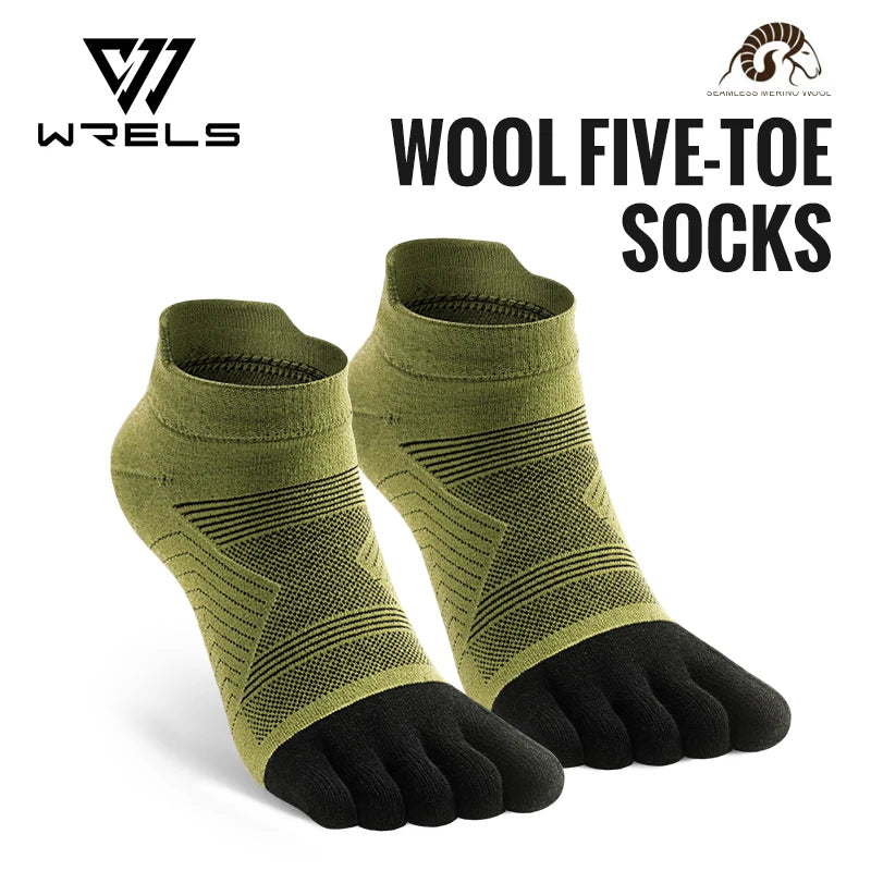 Chaussettes orteils (compression) en laine de mérinos